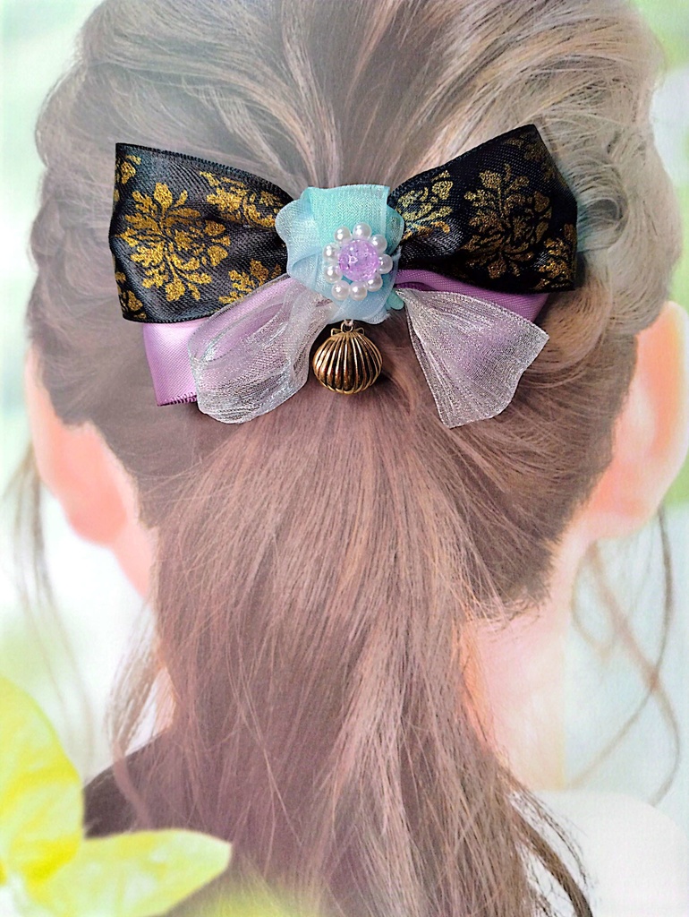 イメージリボンバレッタ《紐解く鈴声》