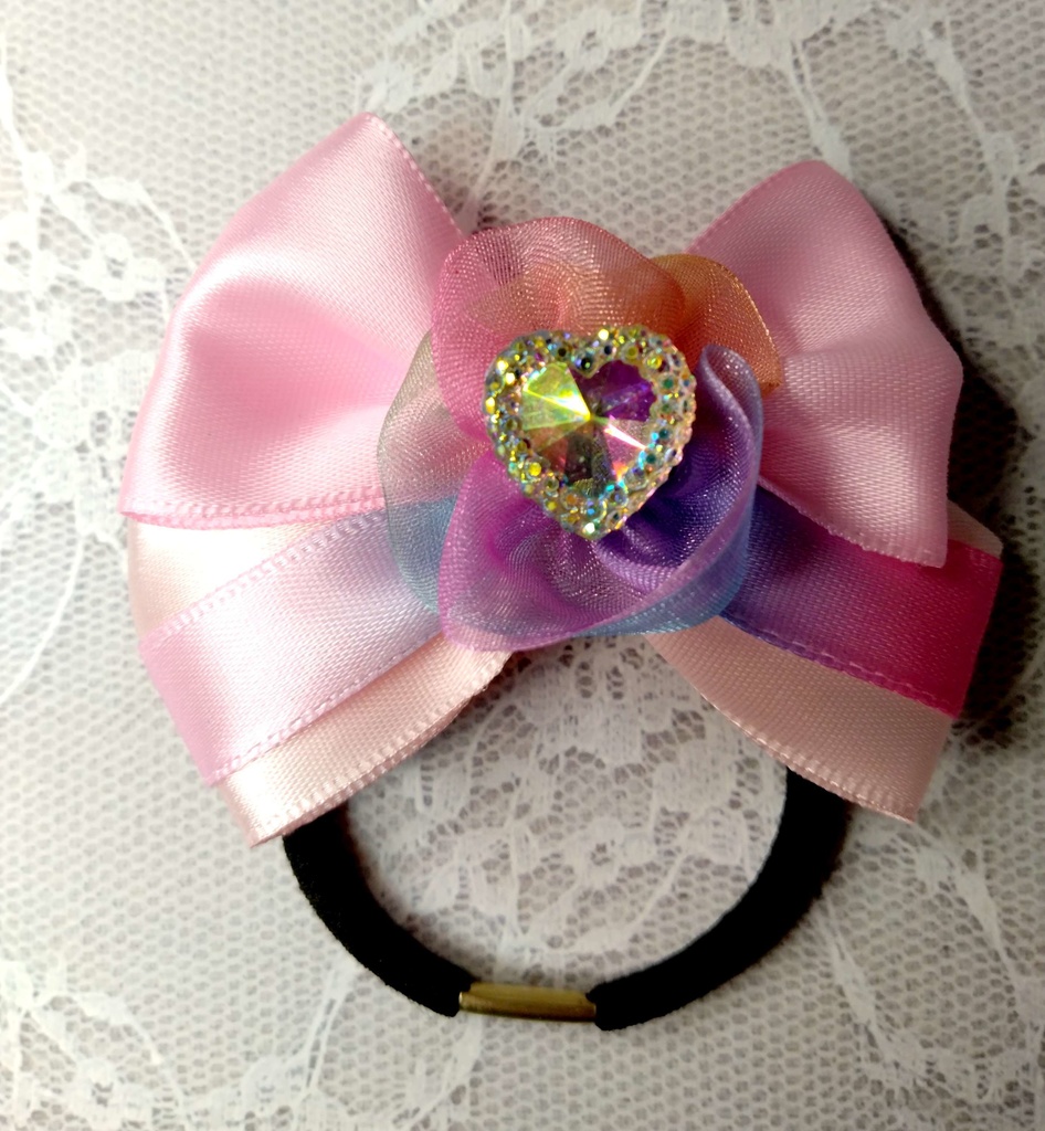 リボンヘアゴム《とびきりの愛》