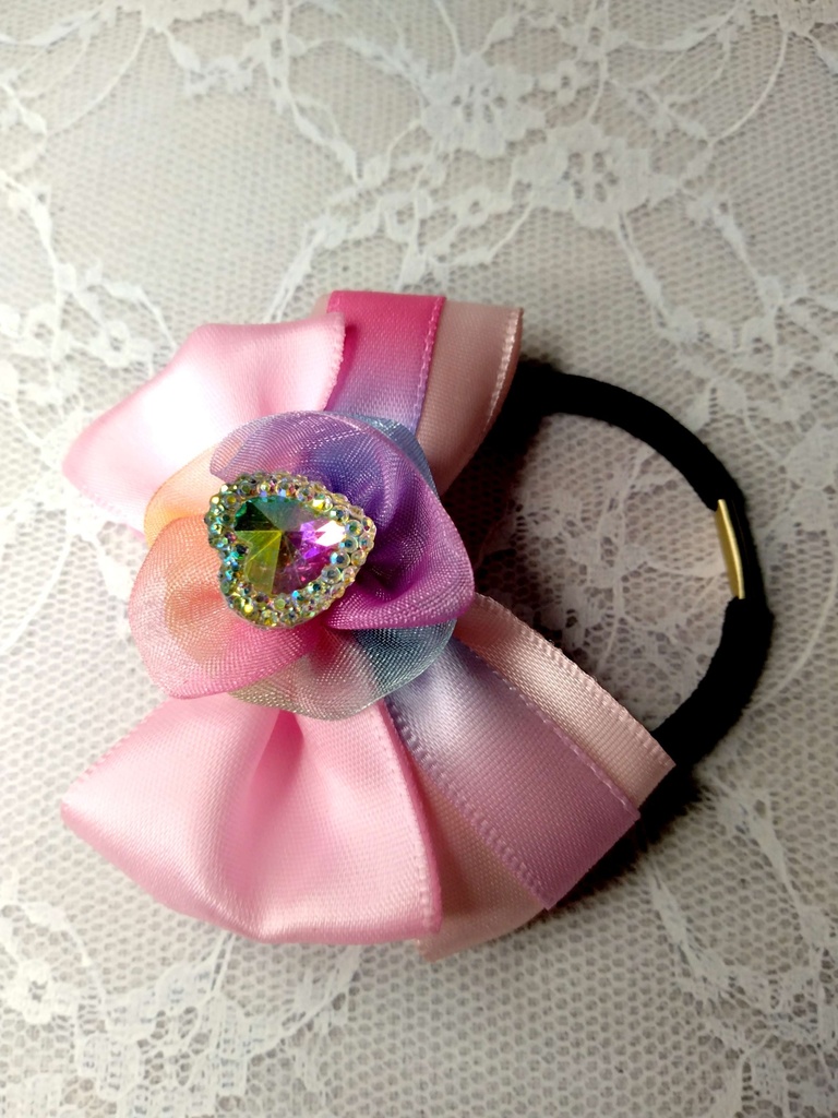 リボンヘアゴム《とびきりの愛》