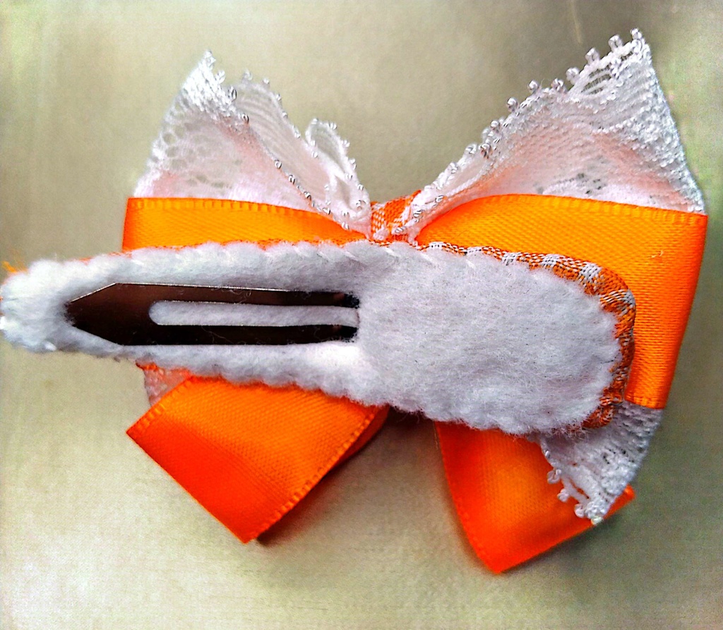 リボンパッチン留め《陽だまり日和》