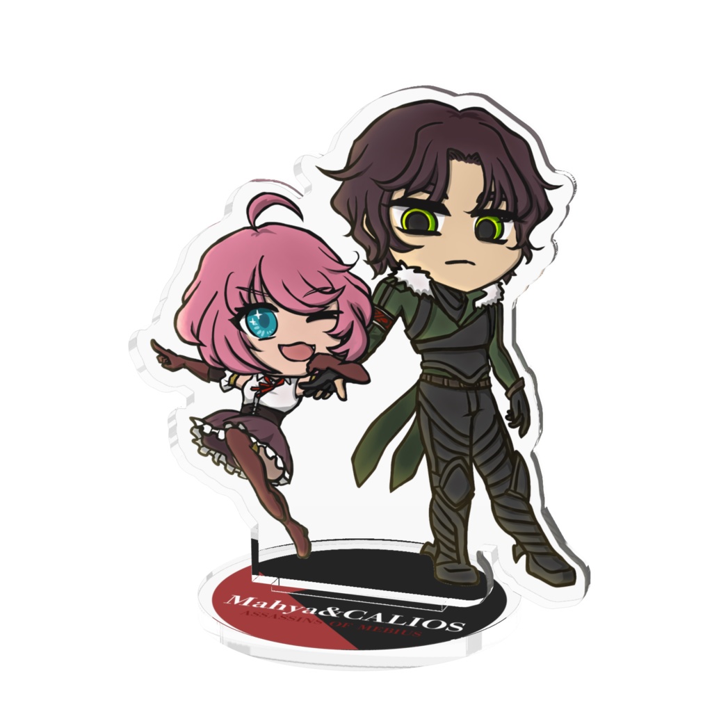 マァヤ＆カリオス(アサシンズアクリルフィギュア)