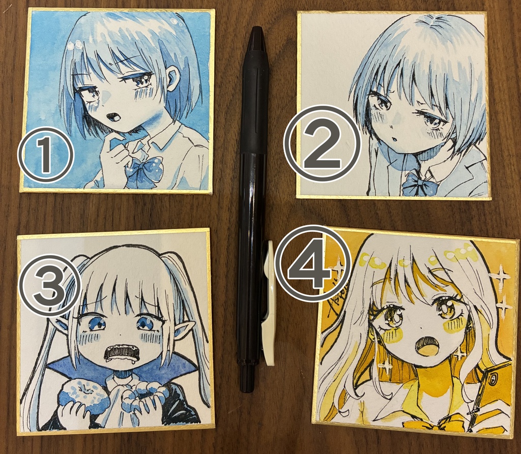 色紙【小サイズ④】