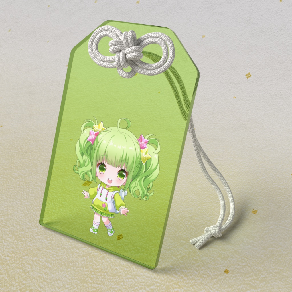 アクリルお守り　伊織