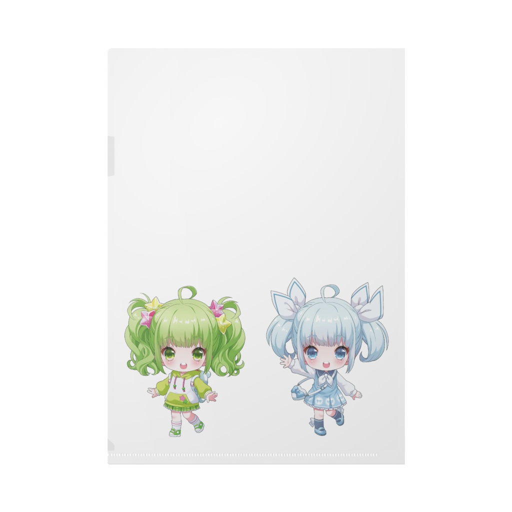 クリアファイル 伊織と葵