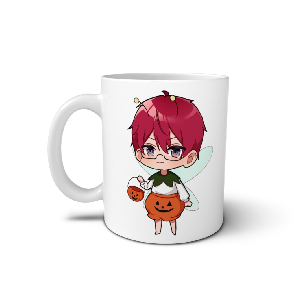 なたろーハロウィンイラストマグカップ(2025)