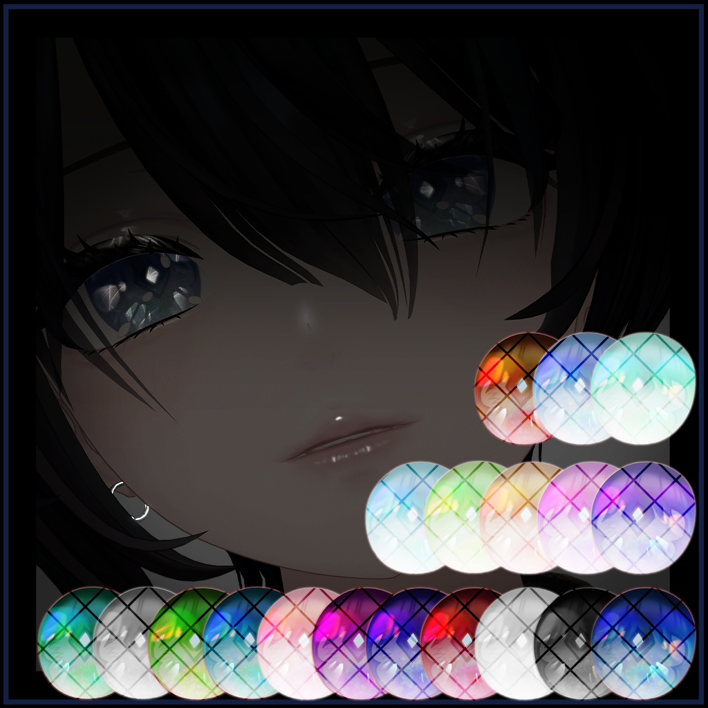 【ルミナ / LUMINA 専用】Deep Jewel【アイテクスチャ / Eye Texture】