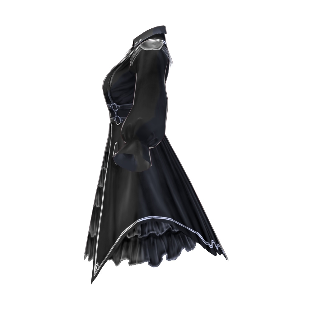 ゴシックワンピ(黒)