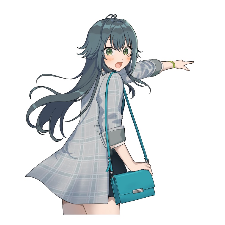 手毬とおでかけ両面アクリルスタンド