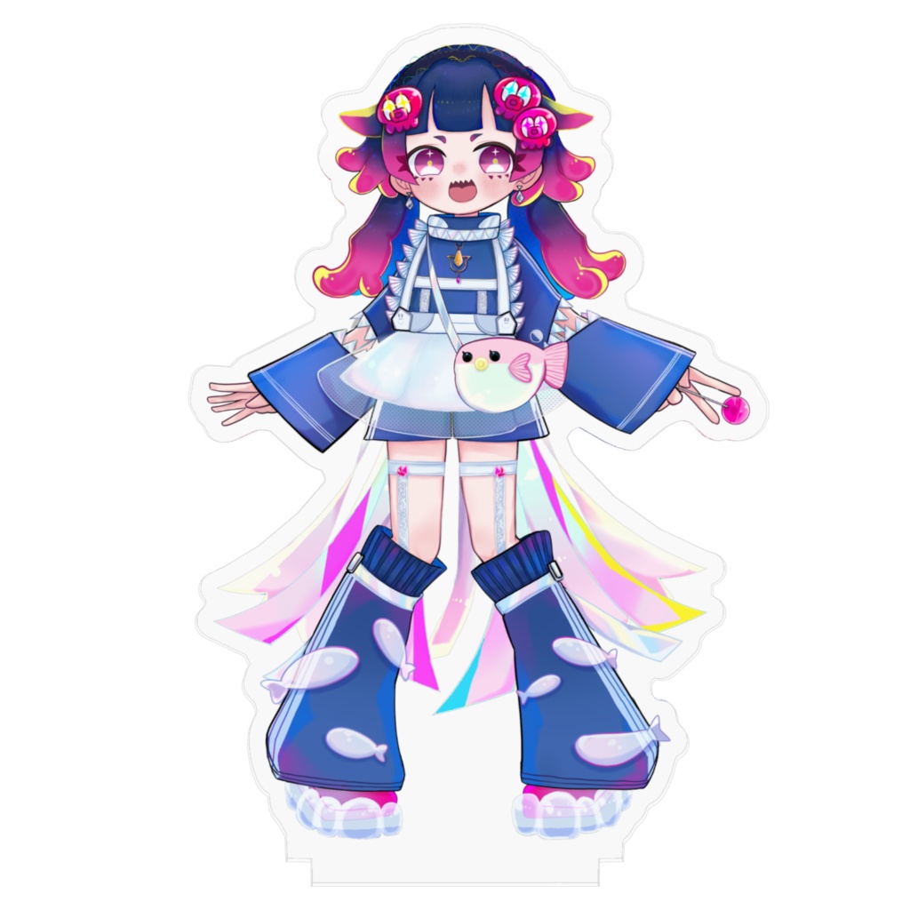 【雨灯てとら】アクリルスタンド/アクリルフィギュア:通常立ち絵ver.