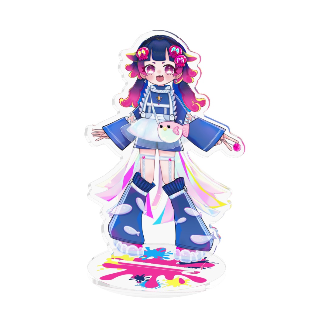 【雨灯てとら】アクリルスタンド/アクリルフィギュア：通常立ち絵ver.