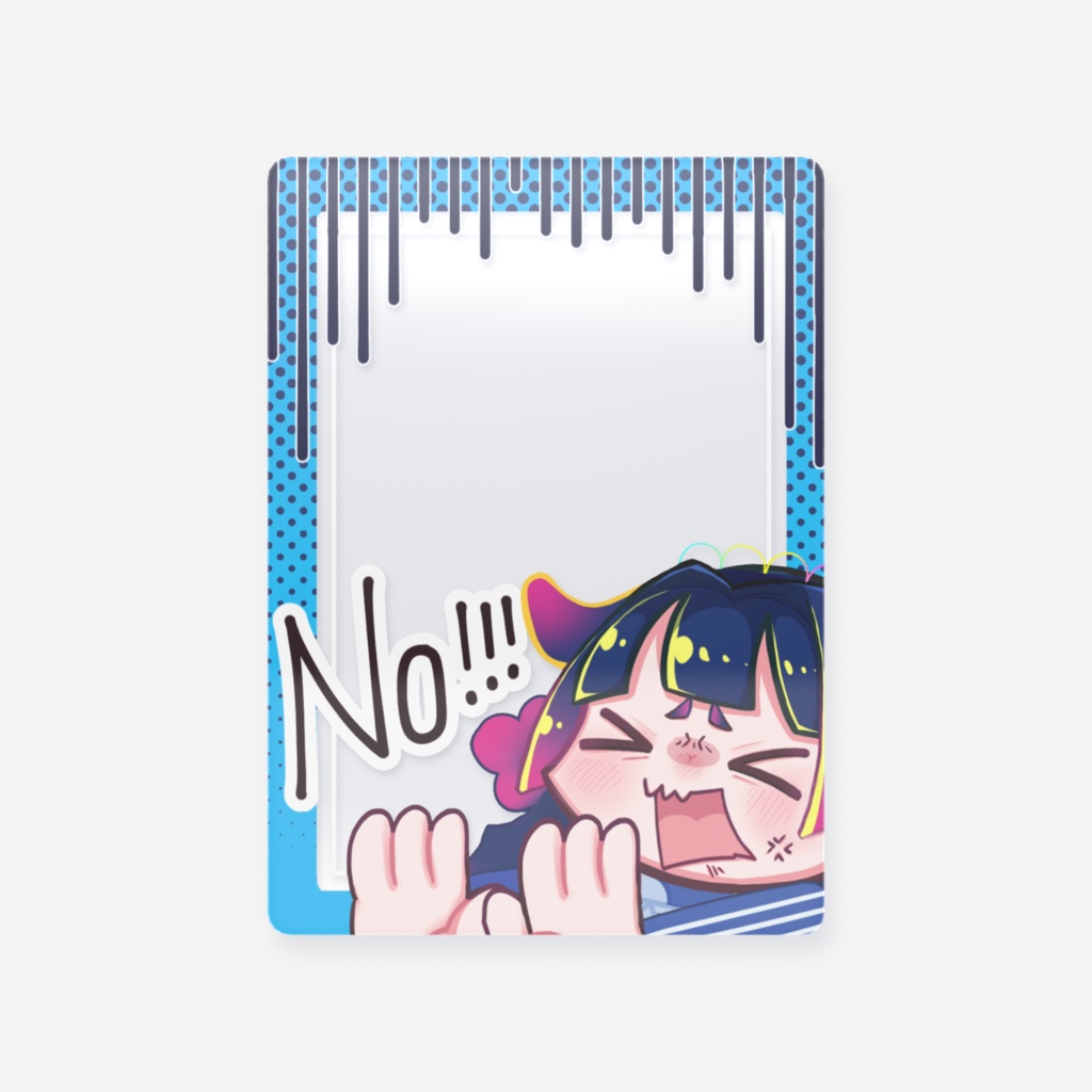 【雨灯てとら】YES♡NO クリアカード:トレカ(63 × 88mm)