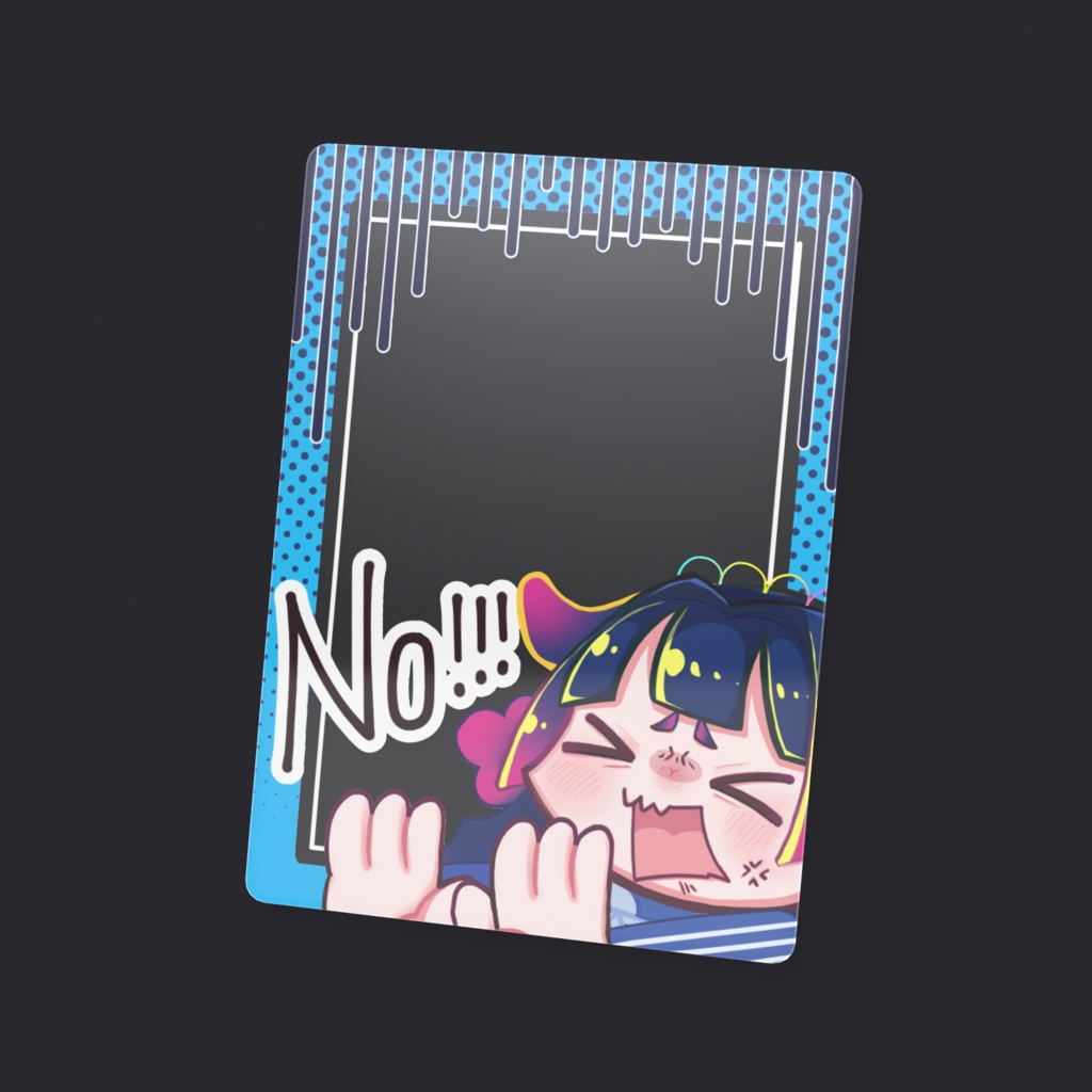 【雨灯てとら】YES♡NO クリアカード:トレカ(63 × 88mm)
