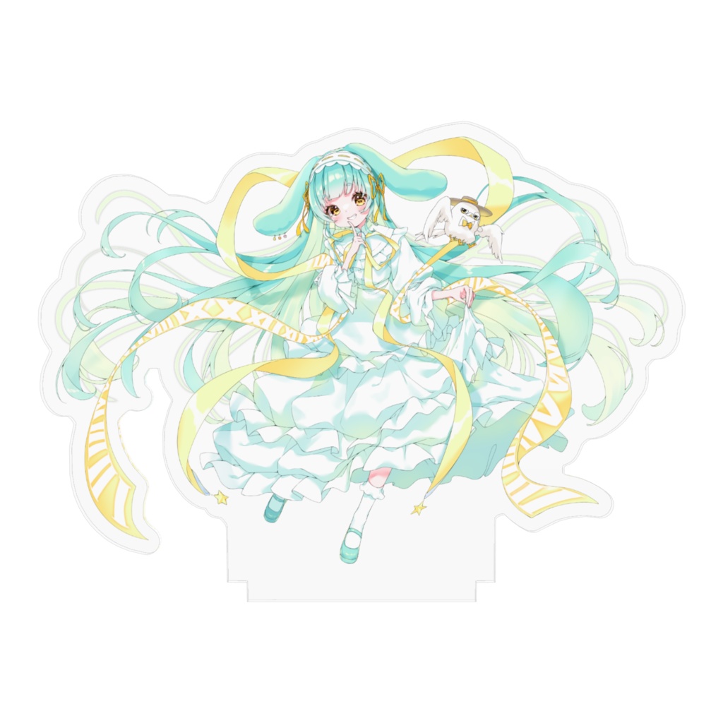 【八烏ぐる】ぐるといっしょ!アクリルフィギュア(キービジュアル / 台座サイン入り)