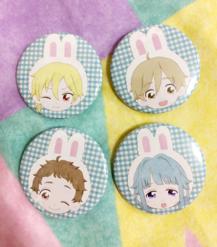 Ra*bits缶バッジセット