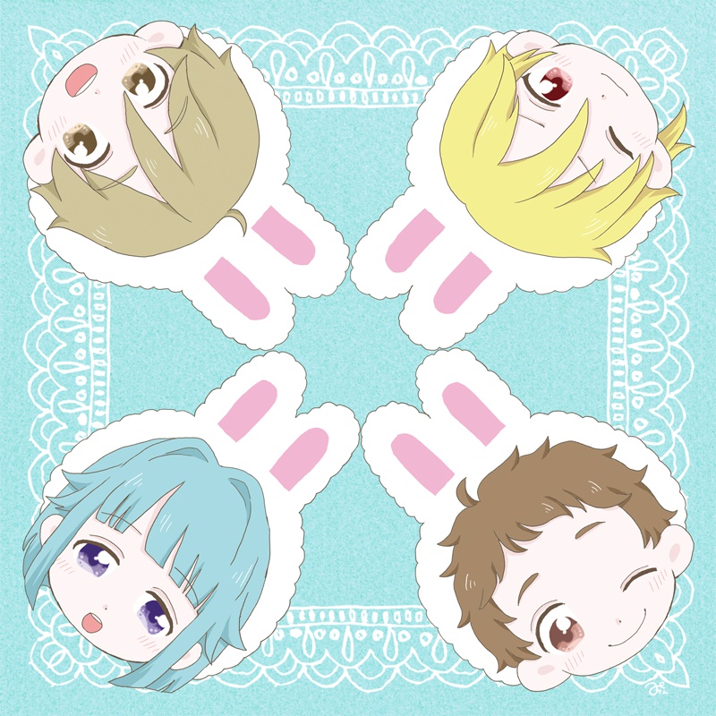 Ra*bitsタオルハンカチ