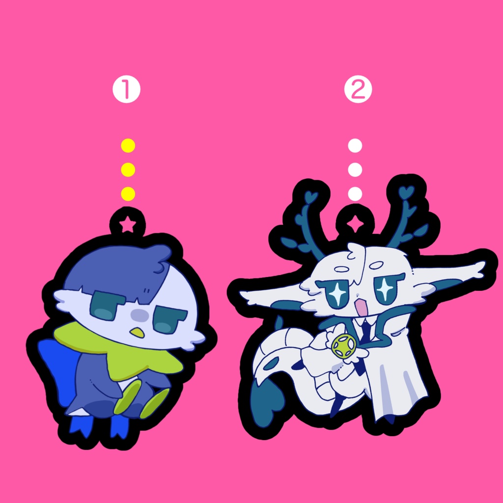 魔法少年 妖精アクリルキーホルダー