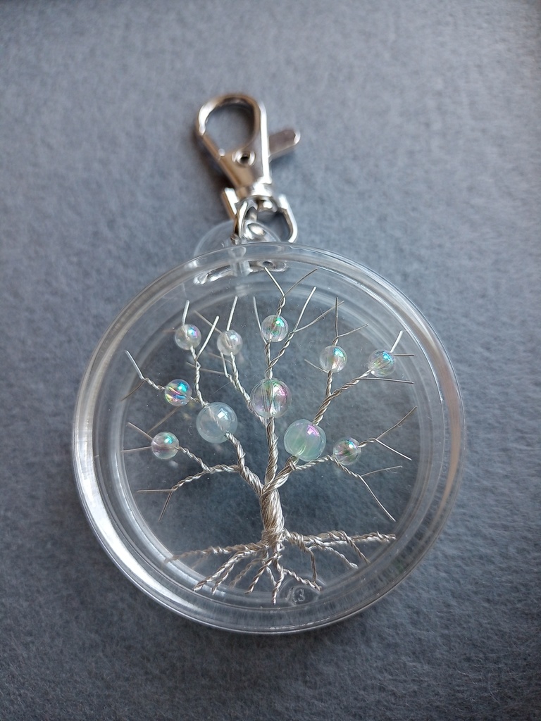 wire tree キーホルダー
