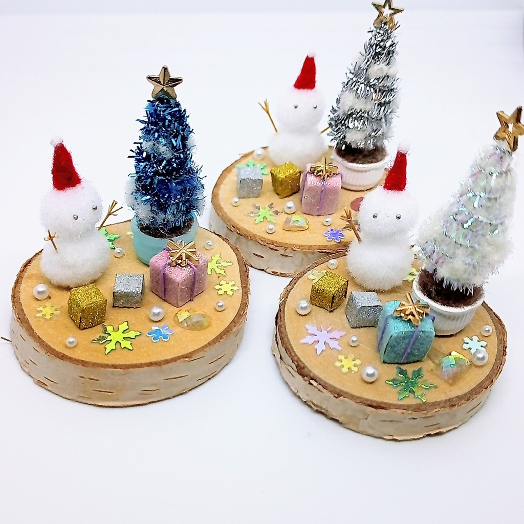 ミニチュアクリスマスオブジェ