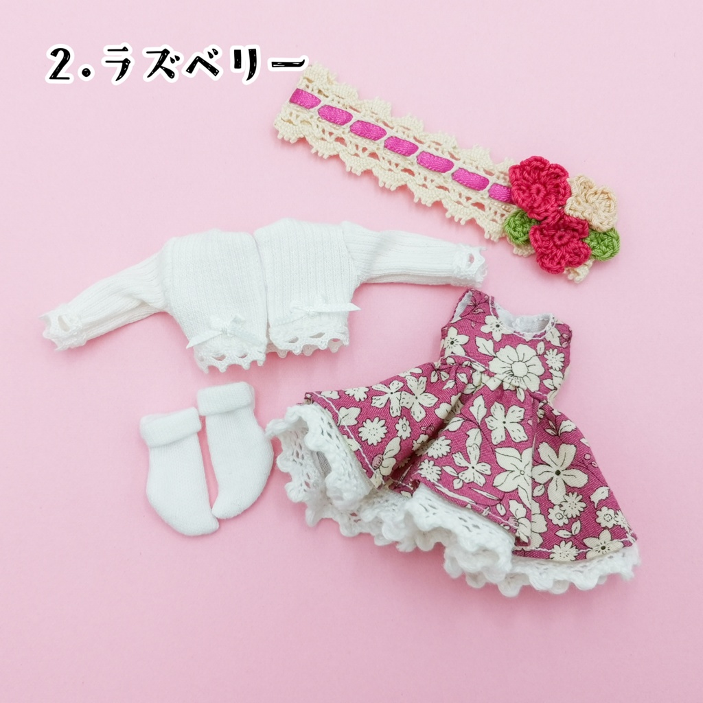 春爛漫🌸花々ワンピースセット