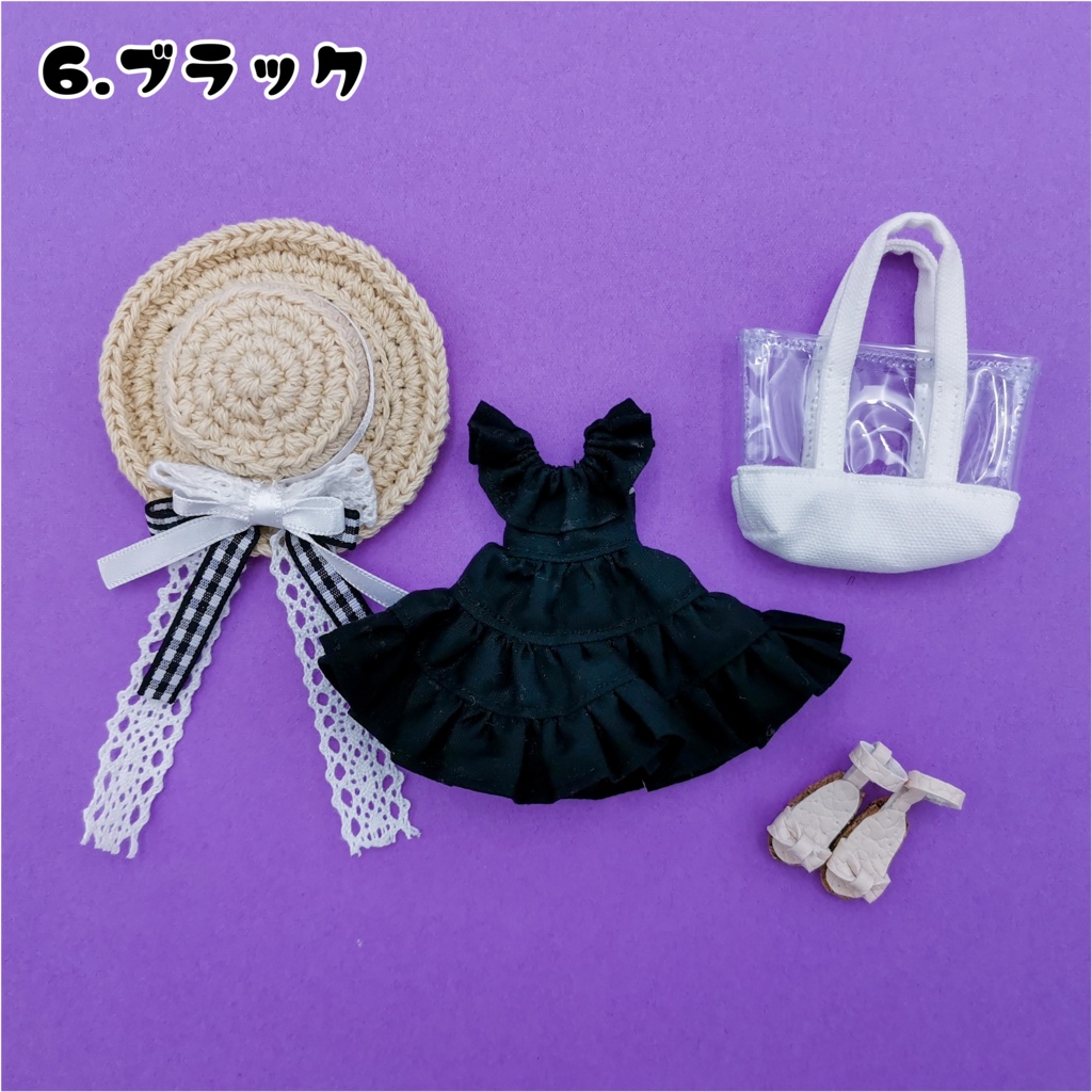 夏サンサン🌺ティアードワンピースセット