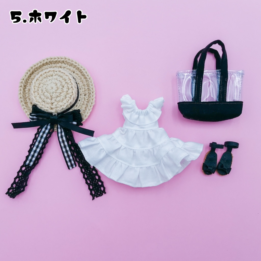 夏サンサン🌺ティアードワンピースセット