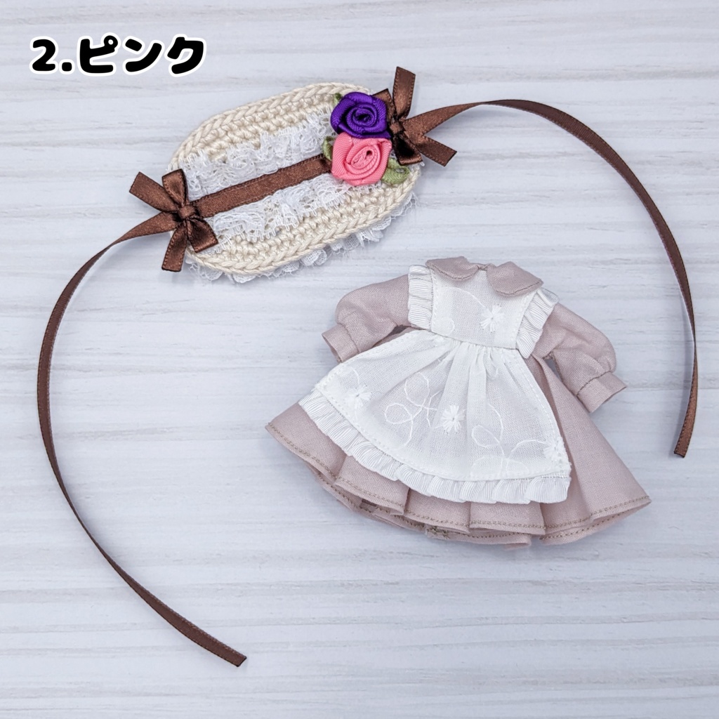 エプロンワンピースセット🌹