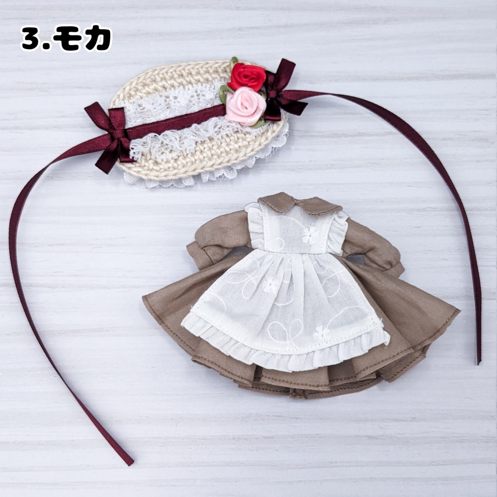 エプロンワンピースセット🌹