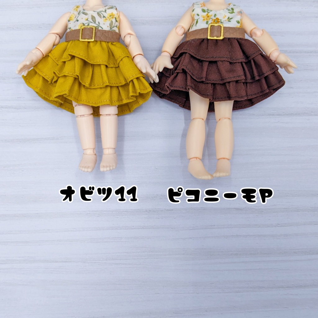 花柄フリルワンピースセット