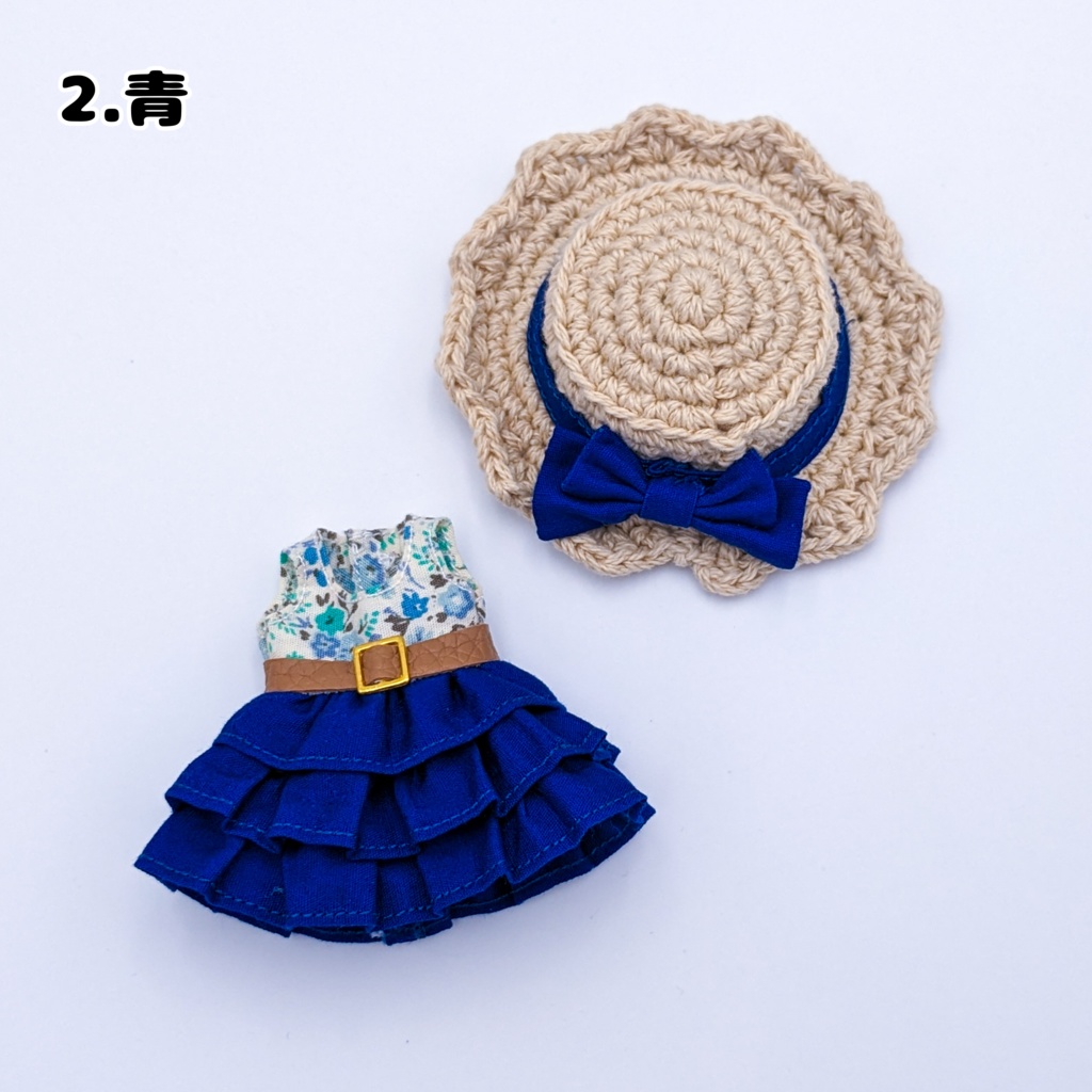 花柄フリルワンピースセット