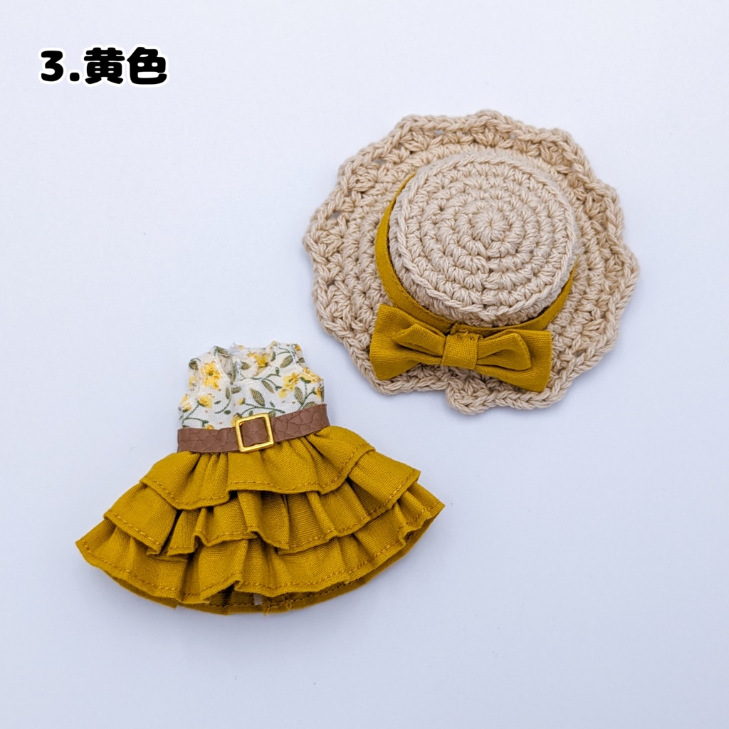 花柄フリルワンピースセット