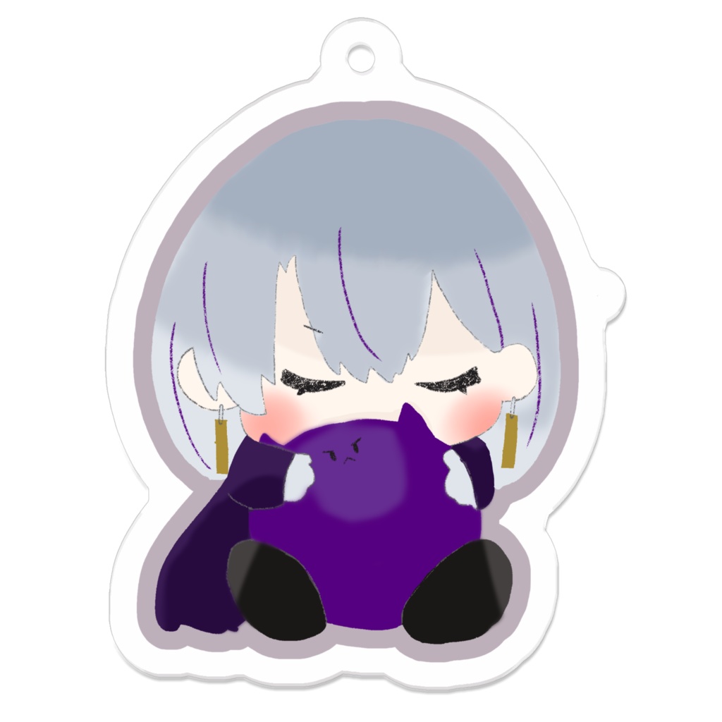 地切 悠 ミニキャライラストアクキー