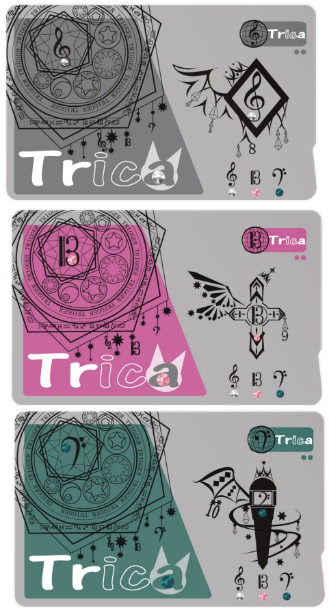 TRIGGERイメージICカードステッカー