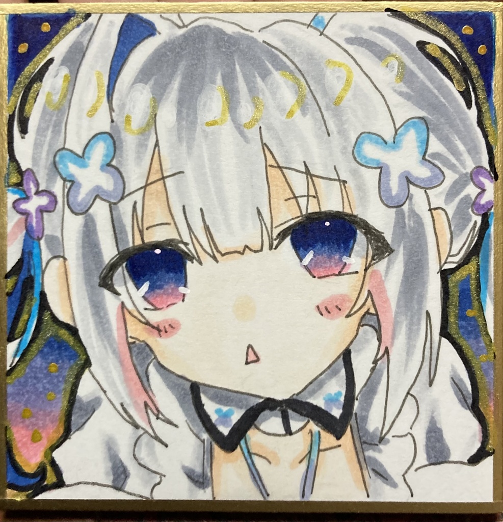 天音かなた 豆色紙