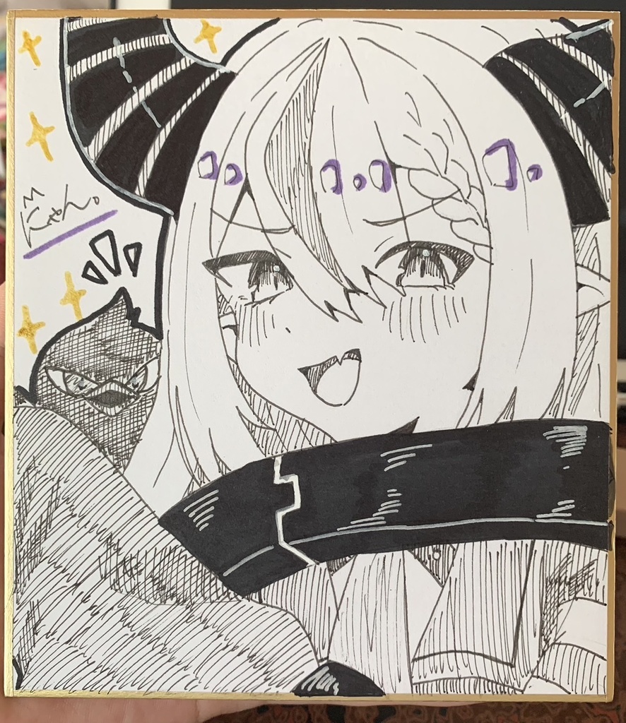ラプラス･ダークネス 色紙