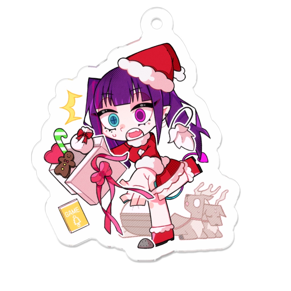 ぱなサンタのアクキー