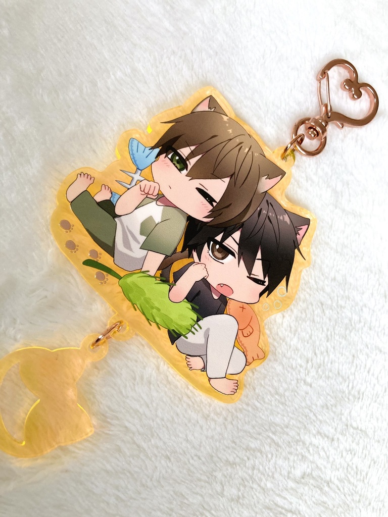 高律嵯峨律アクリルキーホルダー