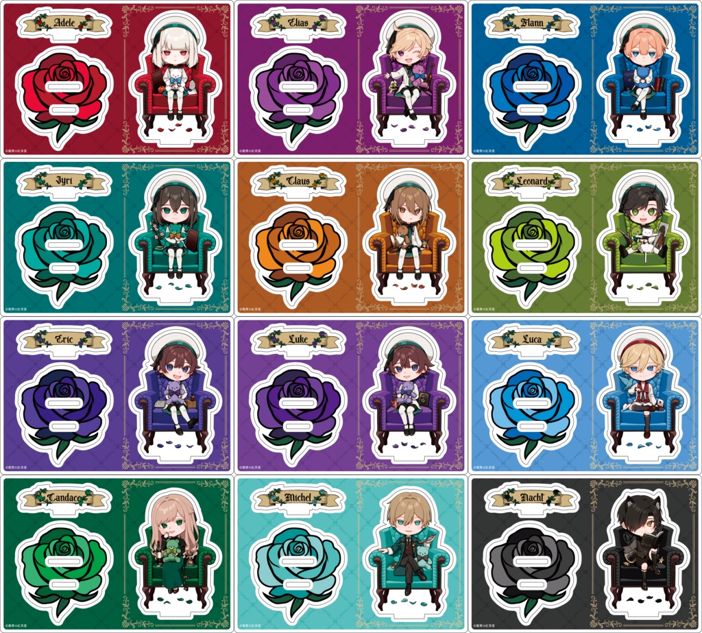 Sacred Syndromeクラファン返礼品アクスタ(余り分)