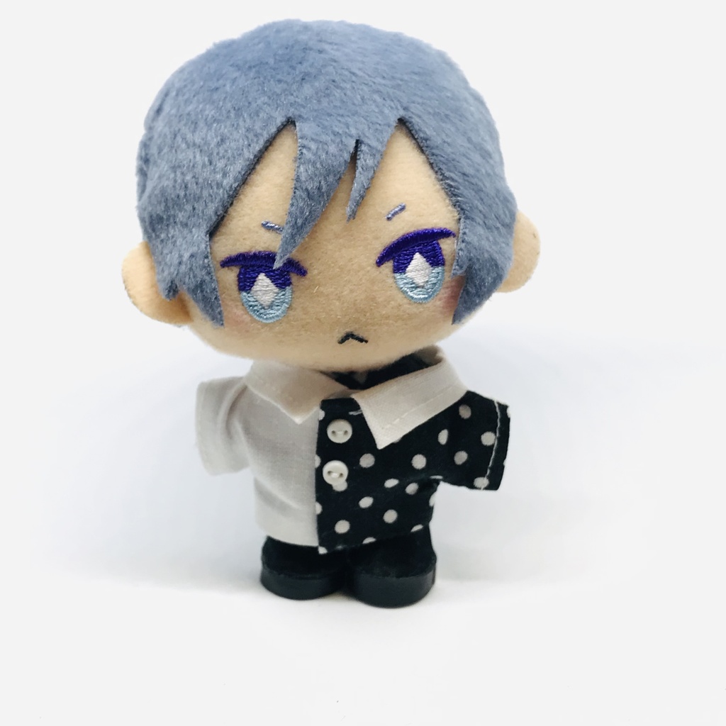 ぬい服 水玉バイカラーverホワイト