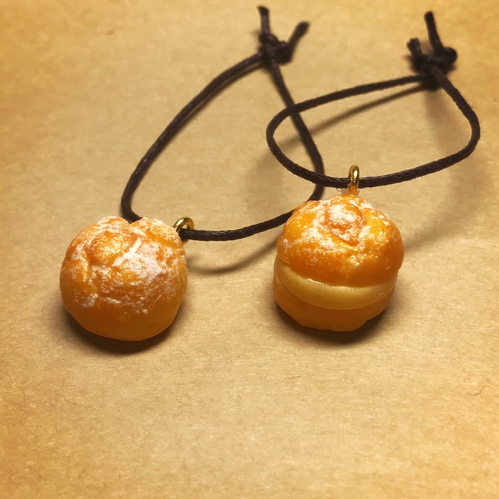 ぬい小物 きょうのおやつ シュークリーム 