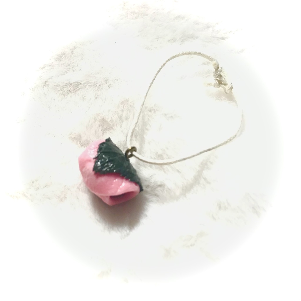 ぬい小物 きょうのおやつ さくらもちチャーム