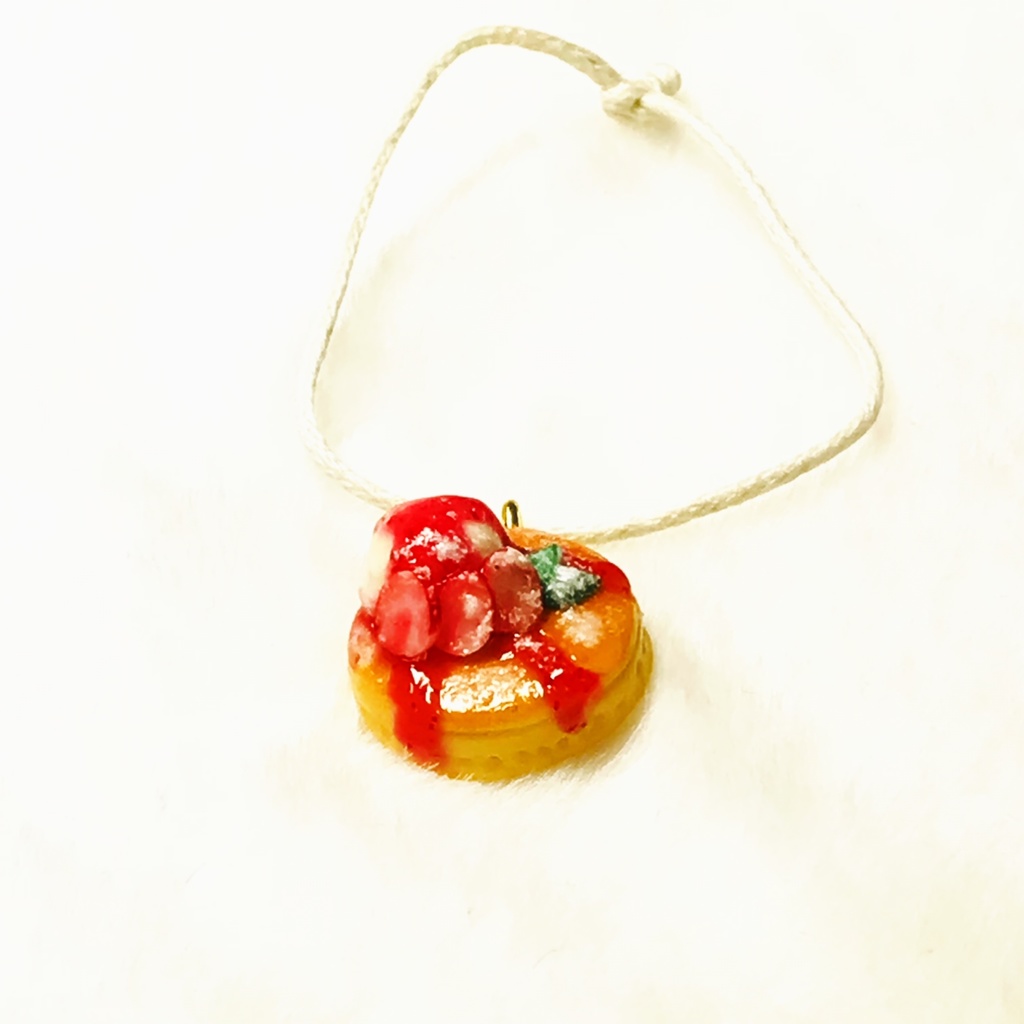 ぬい小物 きょうのおやつ いちごぱんけーき