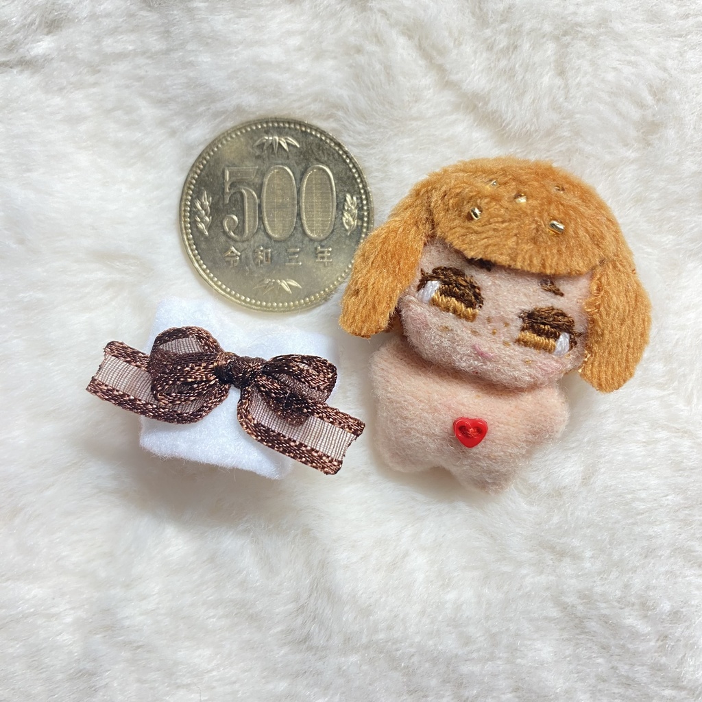 ちっちゃいぬいぐるみ　あんぱんちゃん