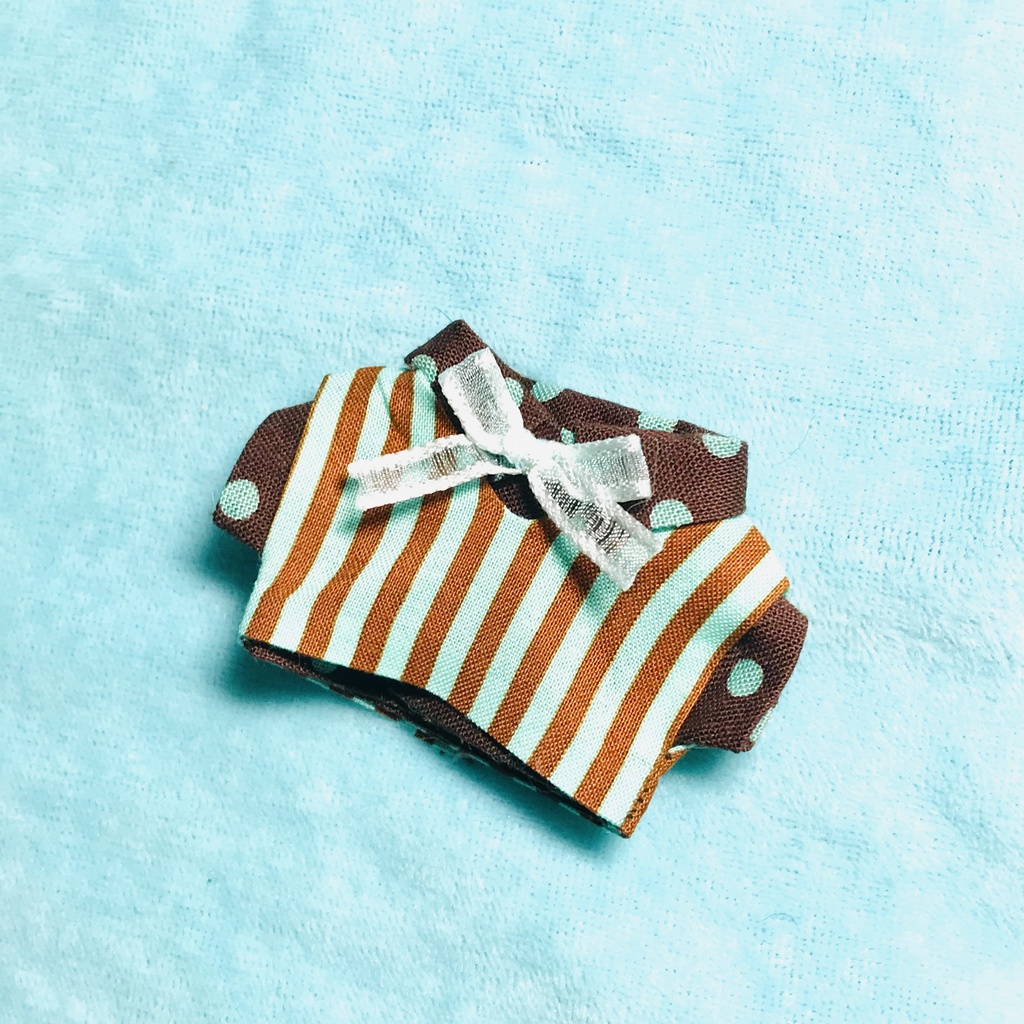 ぬい服 バレンタインチョコミントベスト