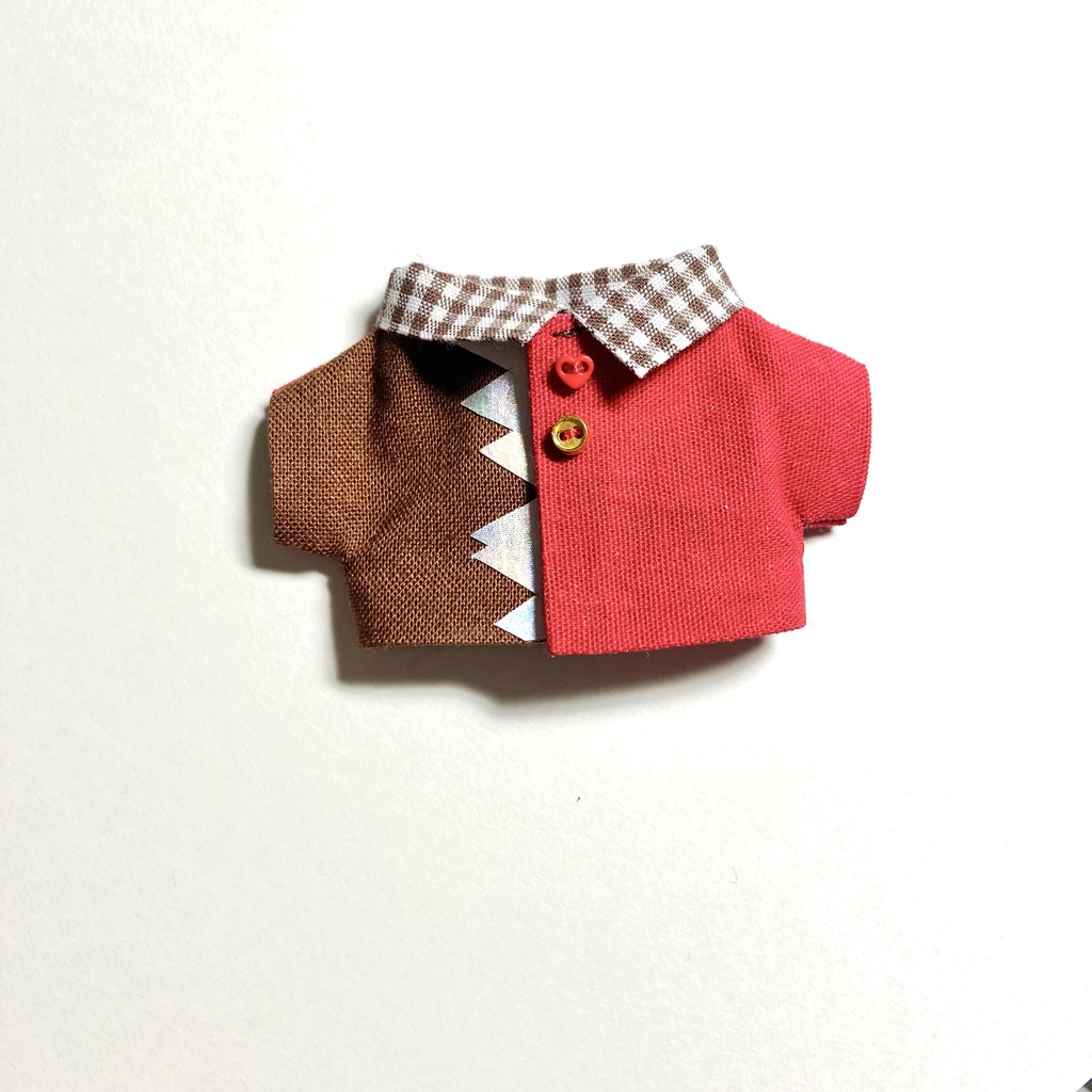 ぬい服　バレンタインチョコなシャツ