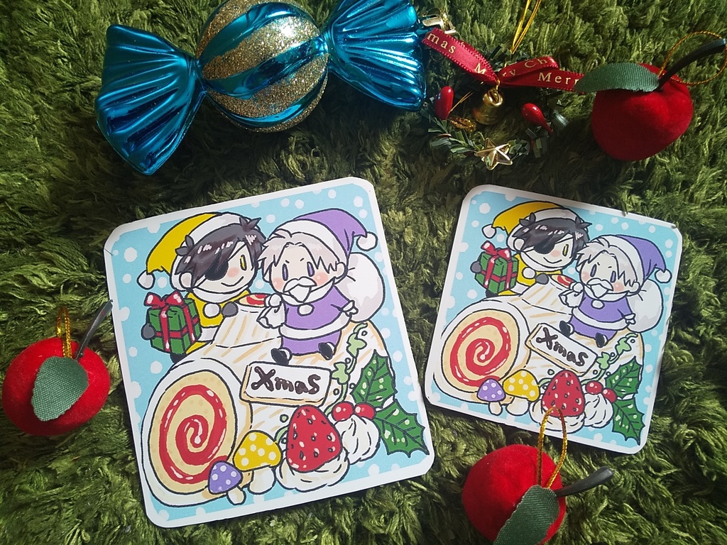 燭へしクリスマスマグネット202