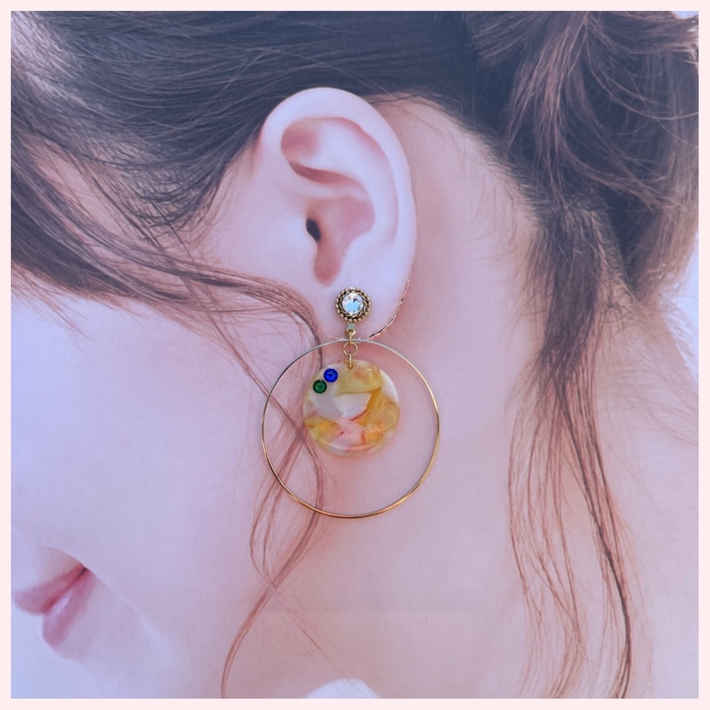 ヒプノシスマイク Buster Bros!!! フープイヤリング