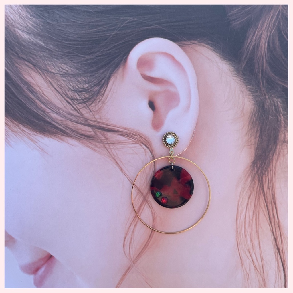 ヒプノシスマイク Buster Bros!!! フープイヤリング