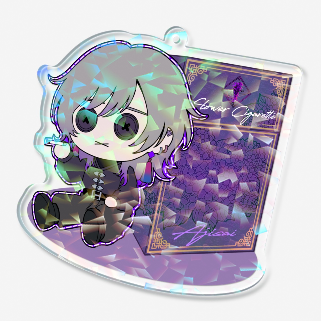 糸婁ノマ【デフォルメ】◆ホログラムアクキー