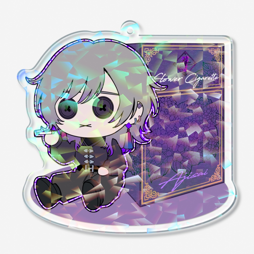 糸婁ノマ【デフォルメ】◆ホログラムアクキー