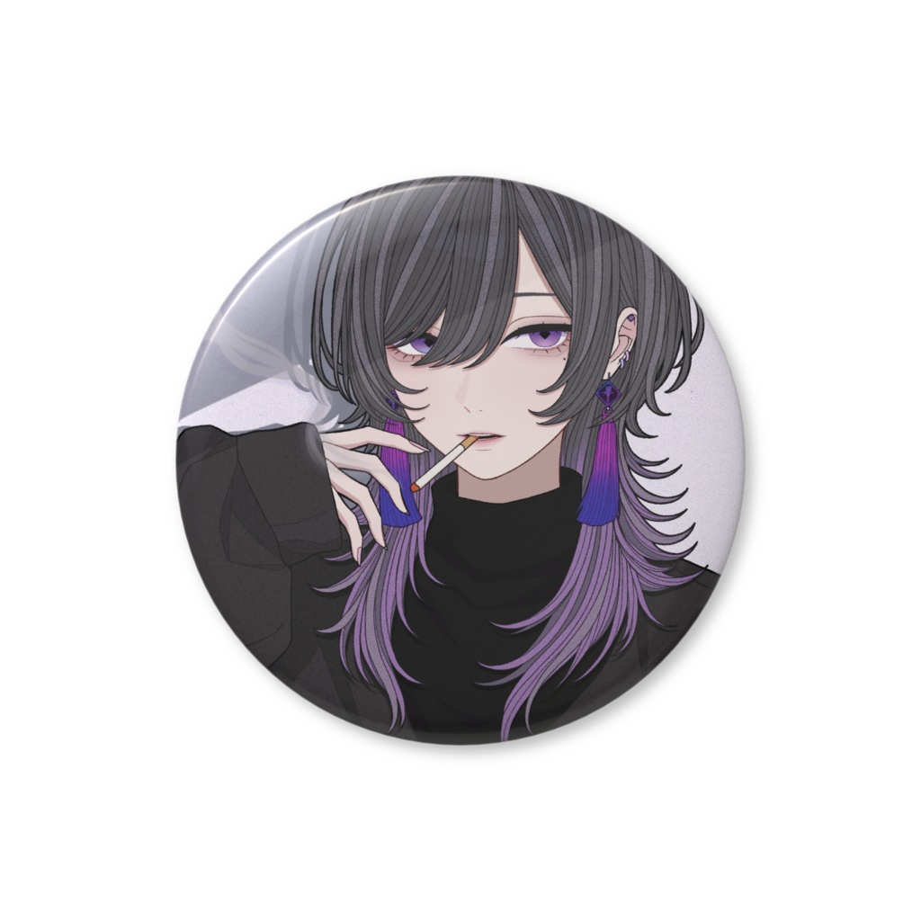 糸婁ノマ【戒】◆缶バッジ